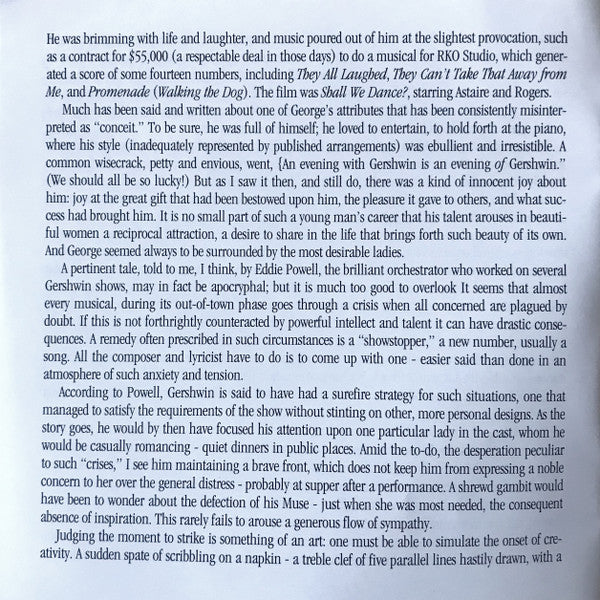 A Gershwin Celebration (CD) | Near Mint (NM) Near Mint (NM) Retro Vinyl Club