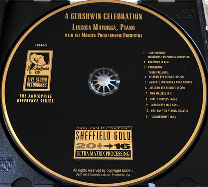 A Gershwin Celebration (CD) | Near Mint (NM) Near Mint (NM) Retro Vinyl Club