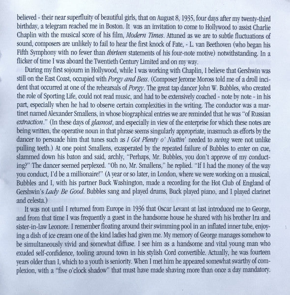 A Gershwin Celebration (CD) | Near Mint (NM) Near Mint (NM) Retro Vinyl Club