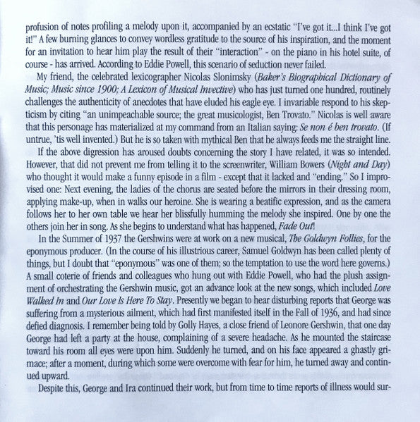 A Gershwin Celebration (CD) | Near Mint (NM) Near Mint (NM) Retro Vinyl Club