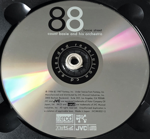 "88 Basie Street" (XRCD) | Near Mint (NM) Excellent (EX) Retro Vinyl Club