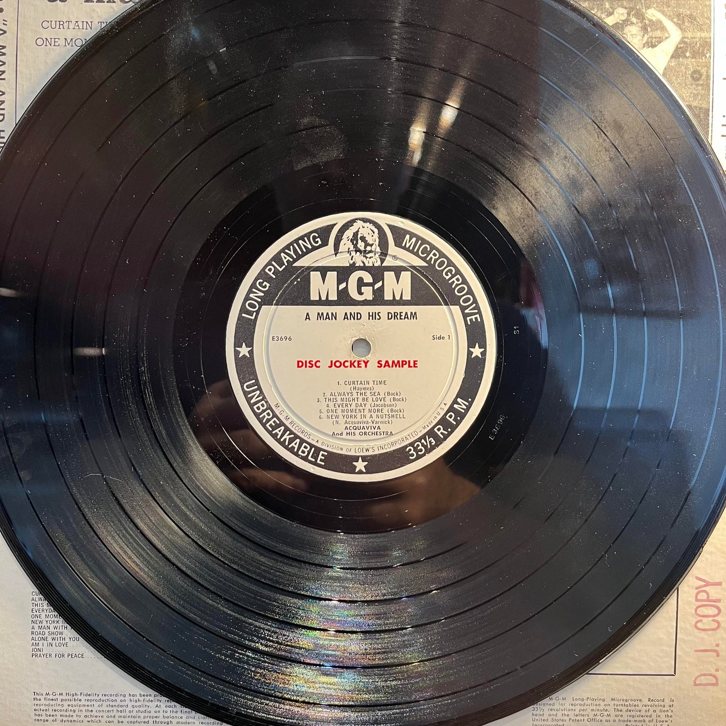 A Man And His Dream *PROMO* | Very Good (VG) Very Good (VG) Retro Vinyl Club