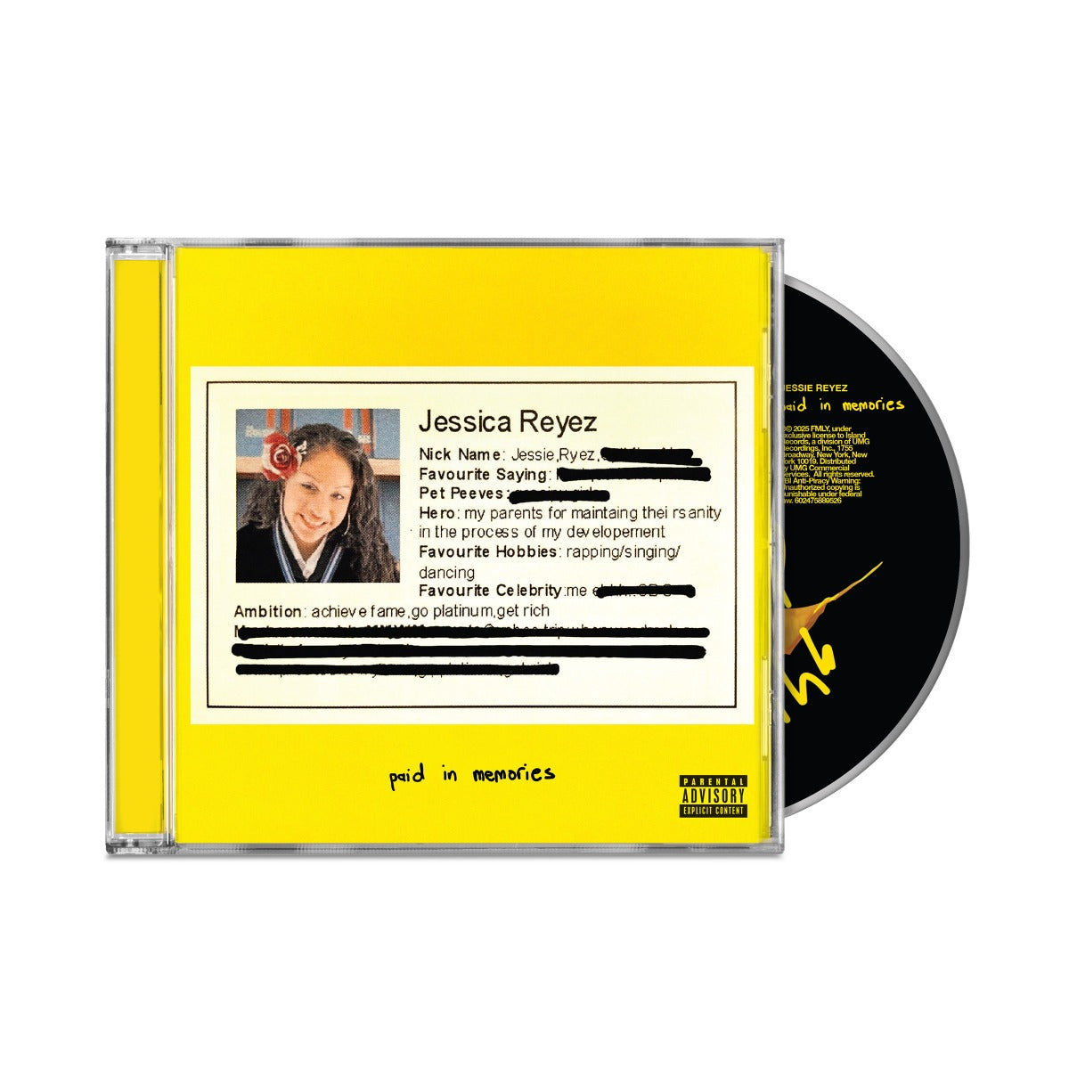 Paid In Memories (CD) | Retro Vinyl Club