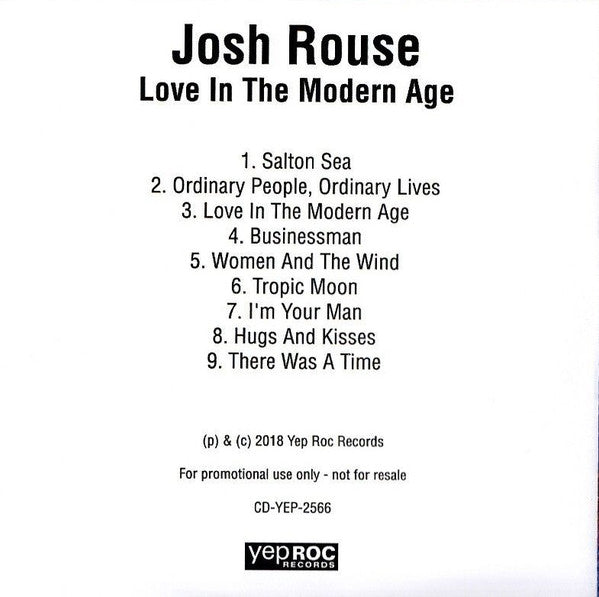 Love In The Modern Age |   Retro Vinyl Club