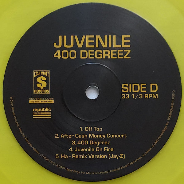 400 Degreez |   Retro Vinyl Club