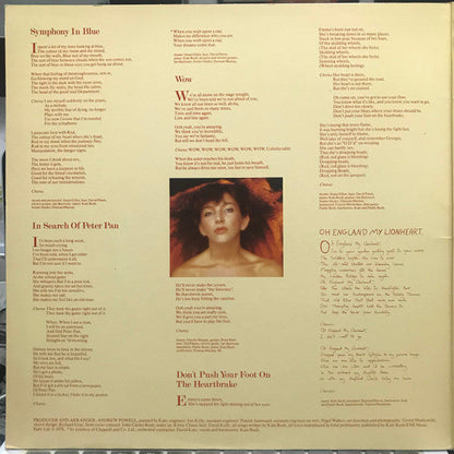 Kate Bush Lionheart - VINYL LP Original Issue in Embossed Gatefold Cover