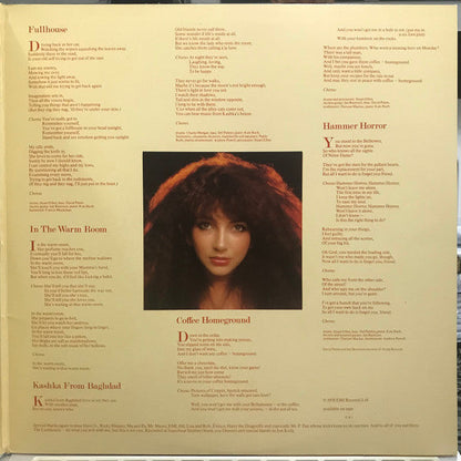 Kate Bush Lionheart - VINYL LP Original Issue in Embossed Gatefold Cover