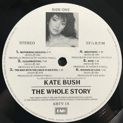 Kate Bush The Whole Story - VINYL LP