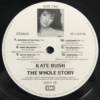 Kate Bush The Whole Story - VINYL LP