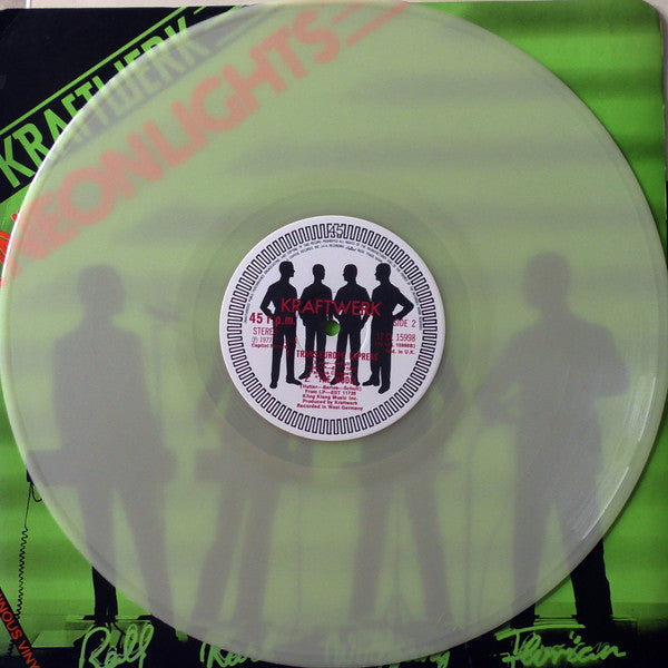 Kraftwerk Neon Lights - LUMINOUS COLOURED VINYL 12"