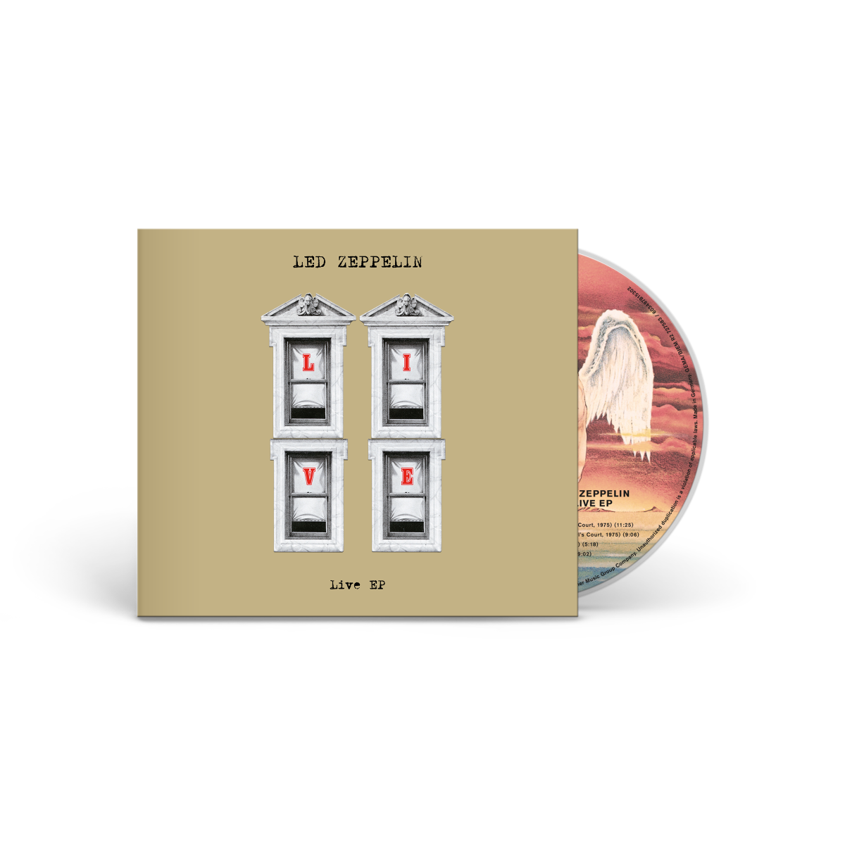 Live Ep (Cd) [First-Time Audio Release Of 1975 & 1979 Performances] | Retro Vinyl Club