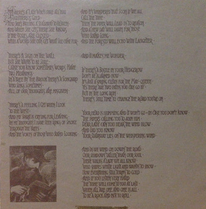 Led Zeppelin - Untitled (IV) - ORIGINAL 1st PRESS VINYL LP on RED/PLUM