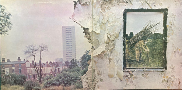 Led Zeppelin - Untitled (IV) - ORIGINAL 1st PRESS VINYL LP on RED/PLUM