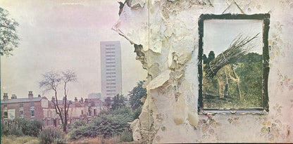 Led Zeppelin - Untitled (IV) - ORIGINAL 1st PRESS VINYL LP on RED/PLUM