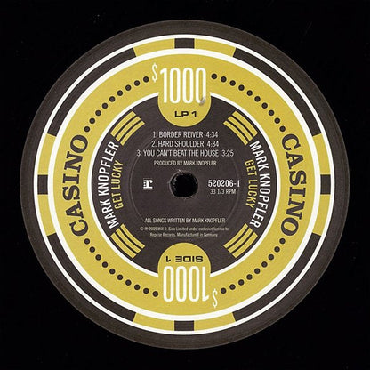 Mark Knopfler Get Lucky - USA Issue 2 x 180 GRAM VINYL LP SET - VINYL