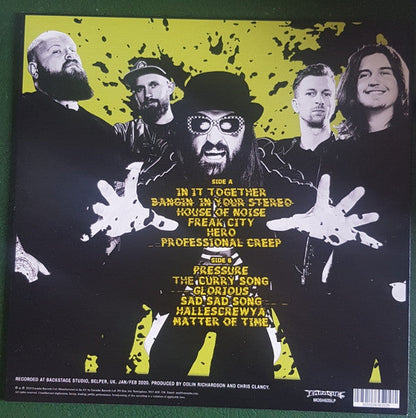 Massive Wagons House Of Noise - SIGNED GREEN COVER VINYL LP