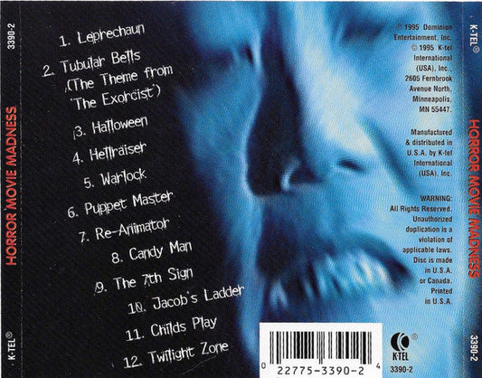 Horror Movie Madness | Very Good Plus (VG+) Very Good Plus (VG+) Retro Vinyl Club