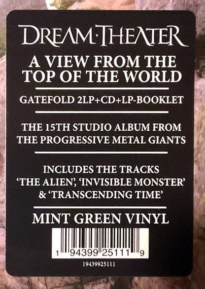 A View From The Top Of The World (MINT GREEN VINYL) |   Retro Vinyl Club