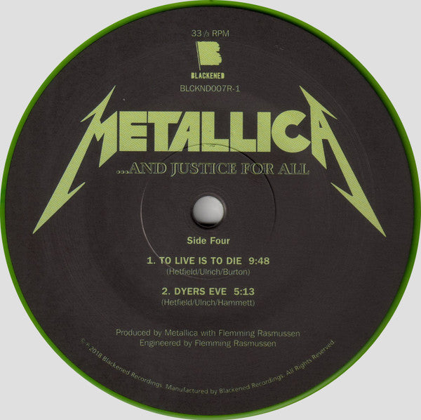 ...And Justice For All |   Retro Vinyl Club
