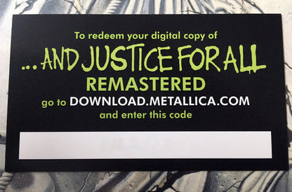 ...And Justice For All |   Retro Vinyl Club