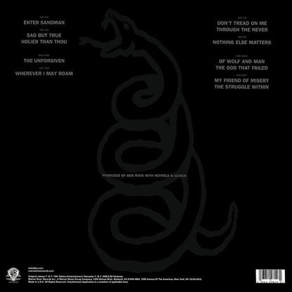 Metallica Metallica - 4 x 180 GRAM VINYL LP BOX SET HALF SPEED MASTER Edition