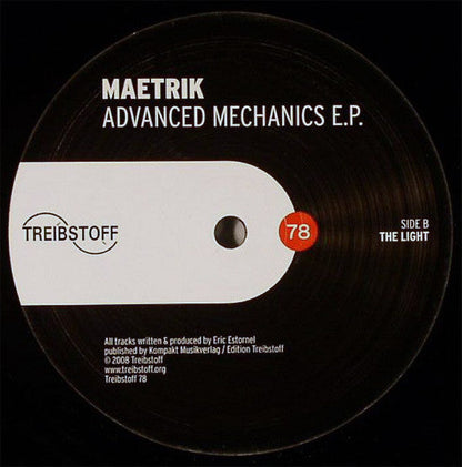 Advanced Mechanics E.P. | Near Mint (NM) Generic Retro Vinyl Club
