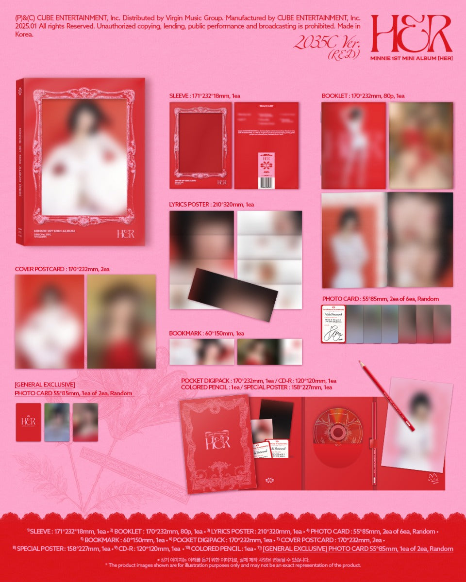 Her [2035C Ver.] (Booklet, Pencil, Photo / Photo Card, Poster, Postcard) | Retro Vinyl Club