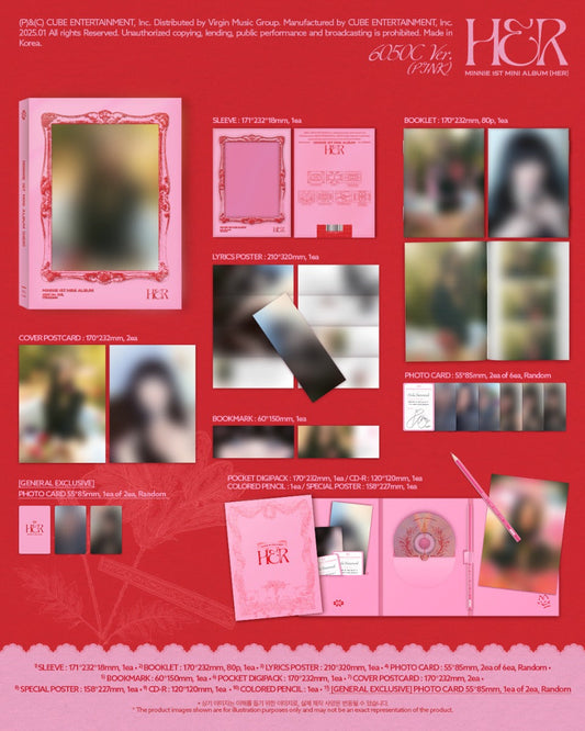 Her [6050C Ver.] (Booklet, Pencil, Photo / Photo Card, Poster, Postcard) | Retro Vinyl Club