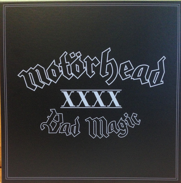 Motorhead Bad Magic - VINYL LP, CD ALBUM, 2 x PATCHES, POSTER BOX LP SET