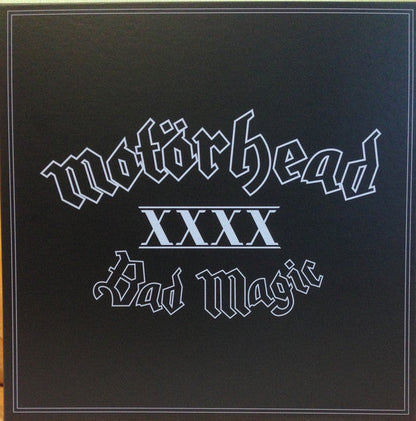 Motorhead Bad Magic - VINYL LP, CD ALBUM, 2 x PATCHES, POSTER BOX LP SET