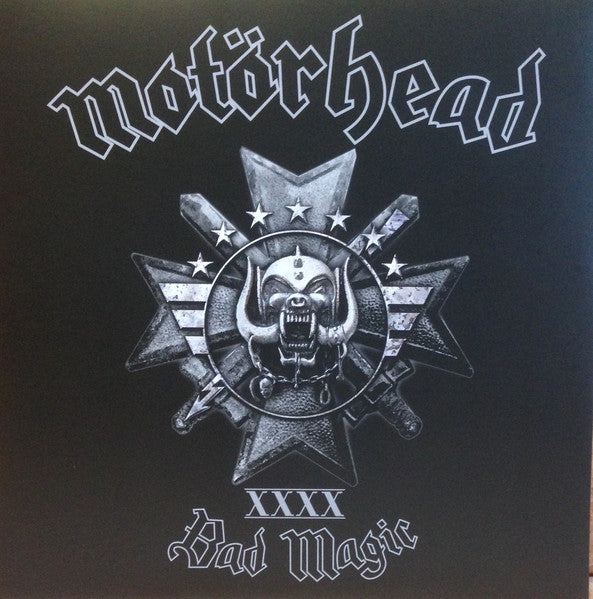 Motorhead Bad Magic - VINYL LP, CD ALBUM, 2 x PATCHES, POSTER BOX LP SET