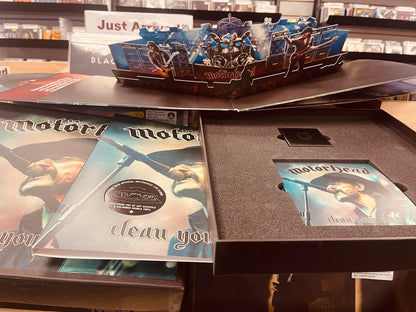 Motorhead Clean Your Clock - 2 x GREY COLOURED VINYL