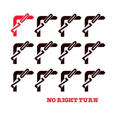 No Right Turn | Retro Vinyl Club