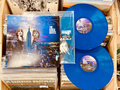 Oasis  The Naked Giants - 2 x BLUE COLOURED VINYL LP