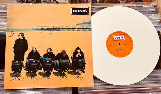 Oasis Roll With It - WHITE COLOURED VINYL 12"