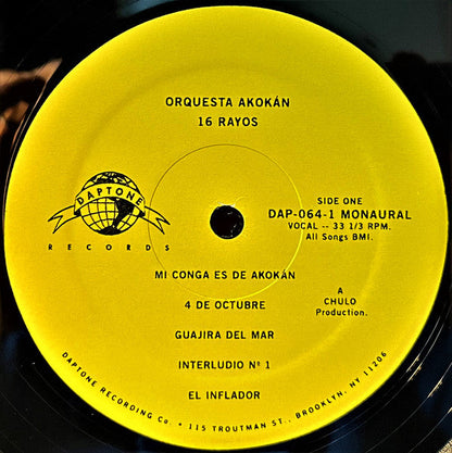 16 Rayos |   Retro Vinyl Club