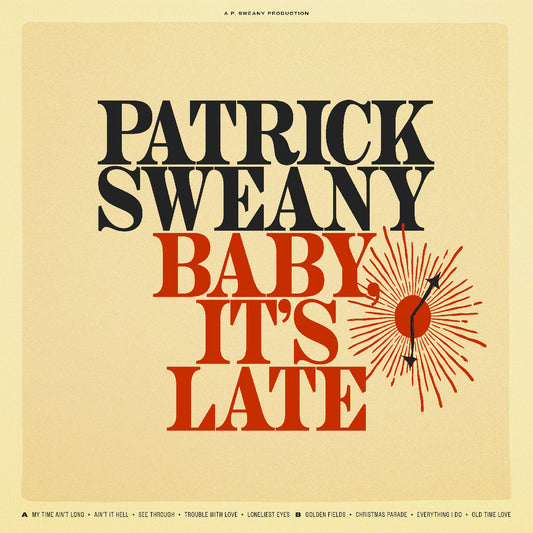It's Late Baby *PRE-ORDER 8/1/25*(VINYL) |   Retro Vinyl Club