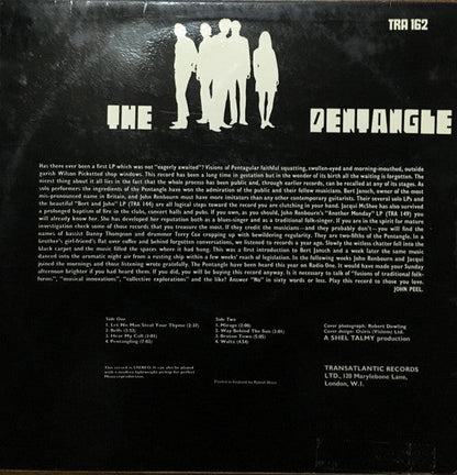 The Pentangle The Pentangle - ORIGINAL VINYL LP