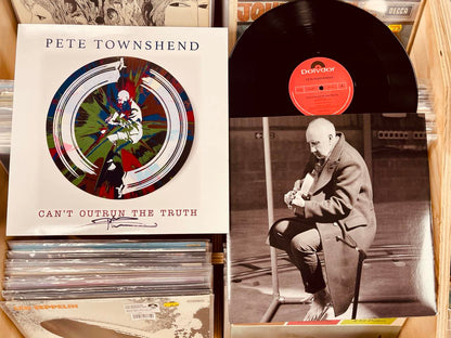 Pete Townshend Can't Outrun The Truth - SIGNED issue VINYL 12"