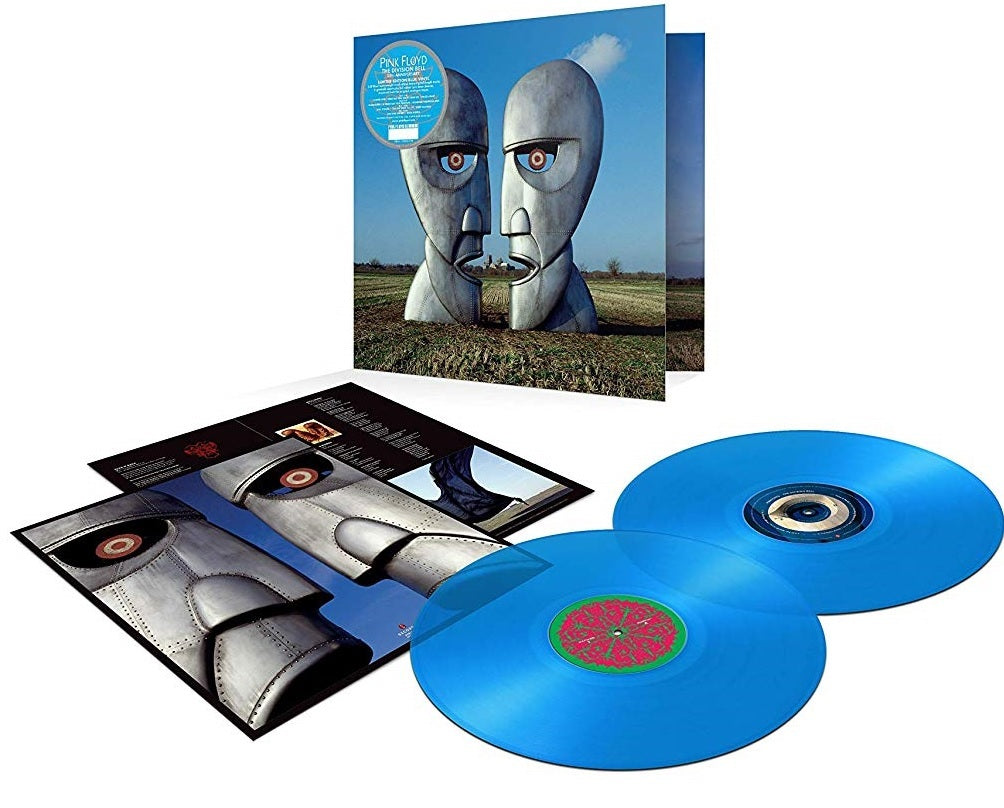 Pink Floyd ‎The Division Bell - 2 x BLUE COLOURED VINYL LP