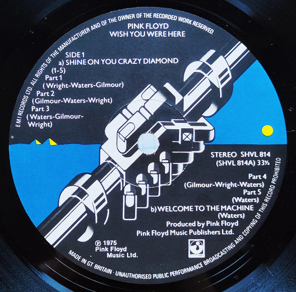 Pink Floyd Wish You Were Here - VINYL LP