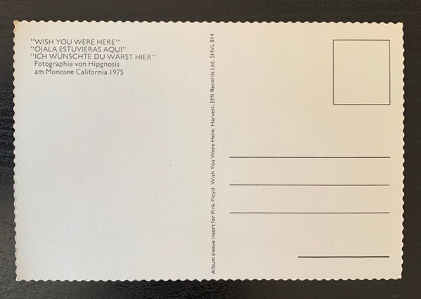 Pink Floyd Wish You Were Here - VINYL LP