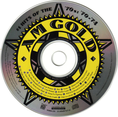 AM Gold - #1 Hits Of The '70s: '70-'74 *CD* |   Retro Vinyl Club