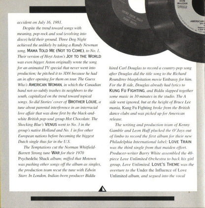 AM Gold - #1 Hits Of The '70s: '70-'74 *CD* |   Retro Vinyl Club