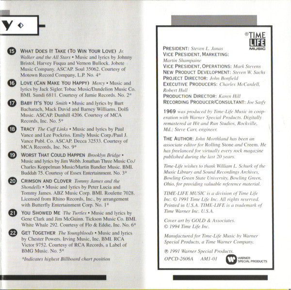 AM Gold 1969 *CD* |   Retro Vinyl Club