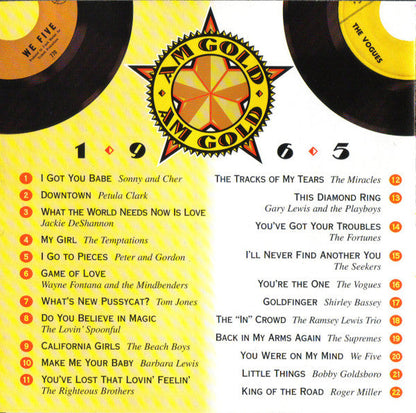 AM Gold 1965 *CD* |   Retro Vinyl Club