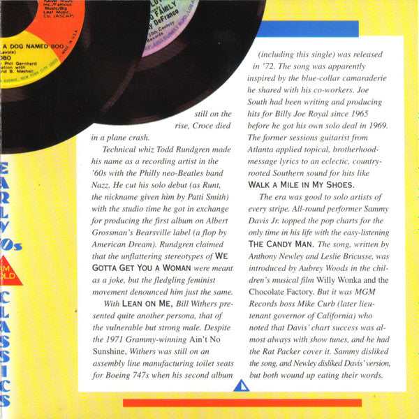 AM Gold - Early-'70s Classics *CD* |   Retro Vinyl Club