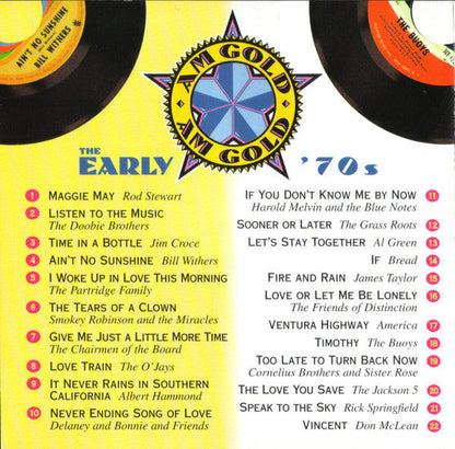 AM Gold (The Early '70s) *CD* |   Retro Vinyl Club