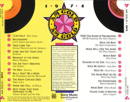 AM Gold 1974 *CD* |   Retro Vinyl Club