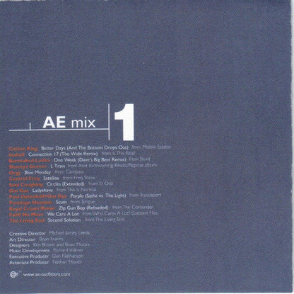 AE Mix 1 *CD/SEALED* |   Retro Vinyl Club